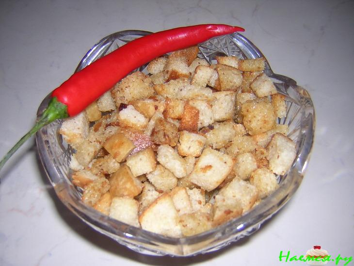 Сухарики острые