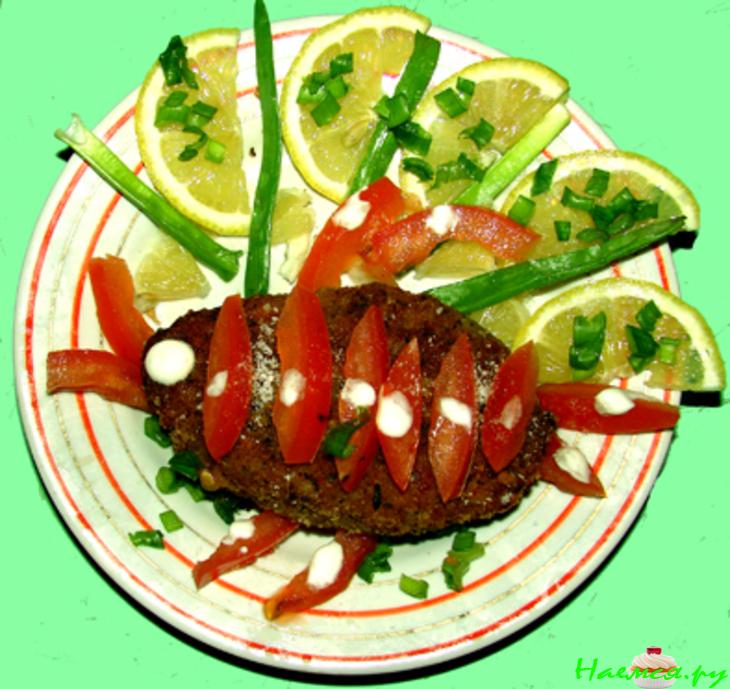 "В синем море"