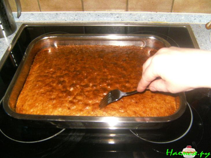 Лимонный бисквит