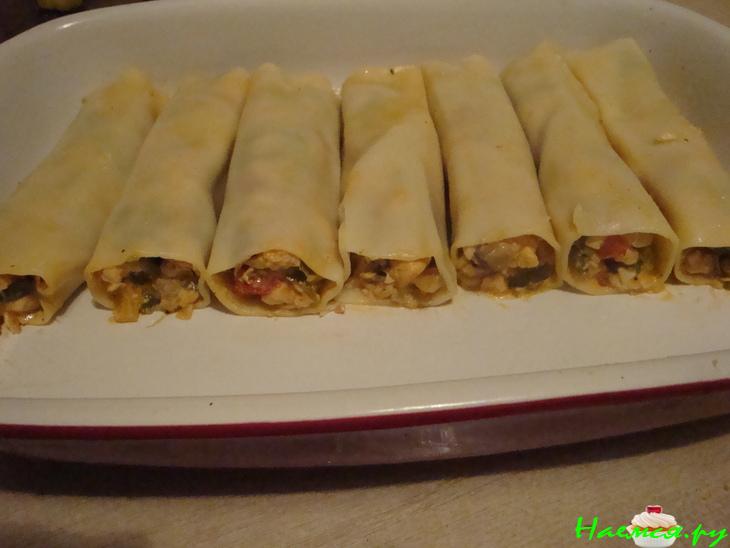 Фаршированные каннеллони-гиганты