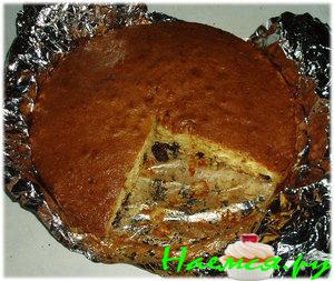 Пирог с вишенками из варенья