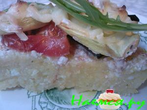 Пирог из поленты