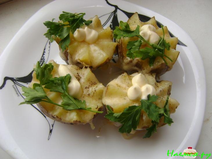 Картофельные розочки Картофельные розочки