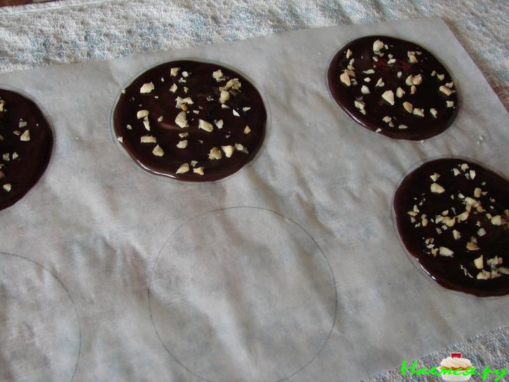 ШОКоладные галеты с кремом (пирожное)