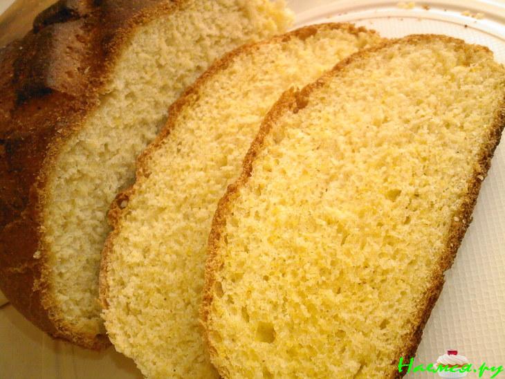 Кукурузный дрожжевой хлеб