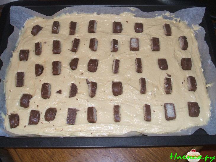 Пирог 'Баунти' с кокосом