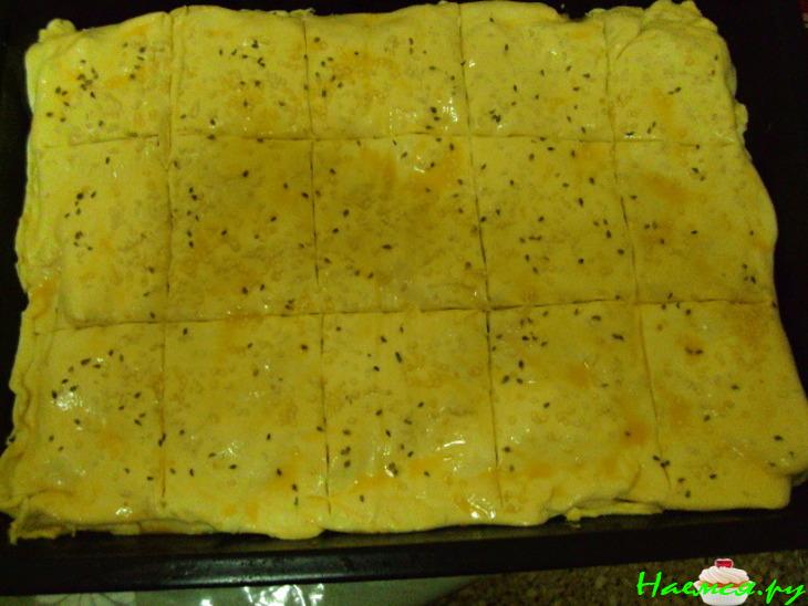 Пирог 'Весенний' с кабачками и сыром