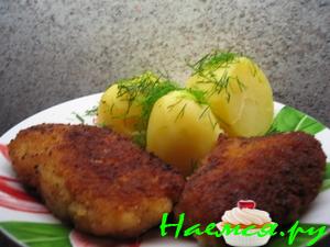 Котлетки из пангасиуса