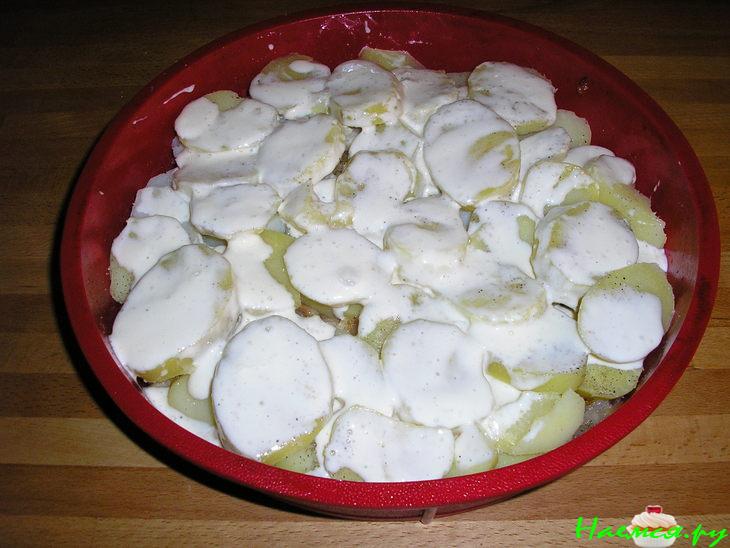 Рыбка под шубкой (запеканка)