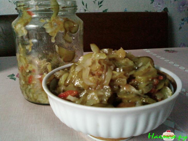 Салат из огурцов по-корейски