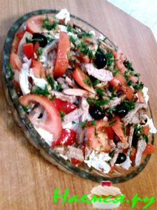 Салат "Тото Кутуньо"