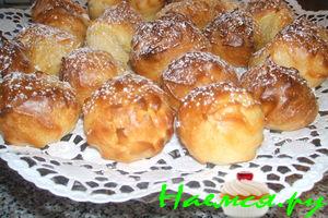 Заварные шарики с кремом Заварные шарики с кремом