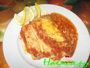 Каннеллони в томатном соусе