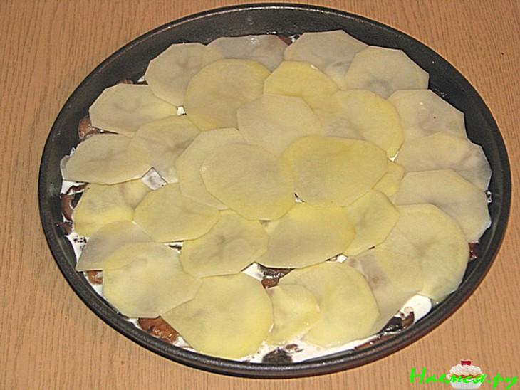 Грибная запеканка