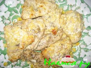 Куринные грудки с сыром и горчицей