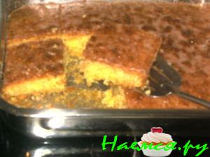 Лимонный бисквит