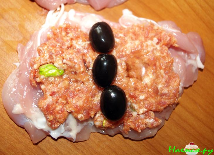 Мини-галантины из курицы