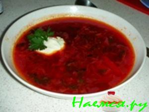 Борщ (Украинский) (вариант)