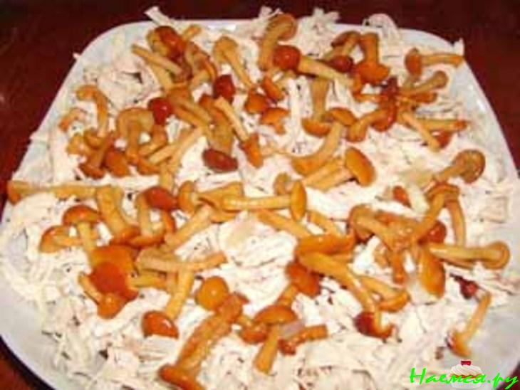 Салат "Воронье гнездо"