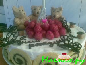 Торт "С днем рождения"