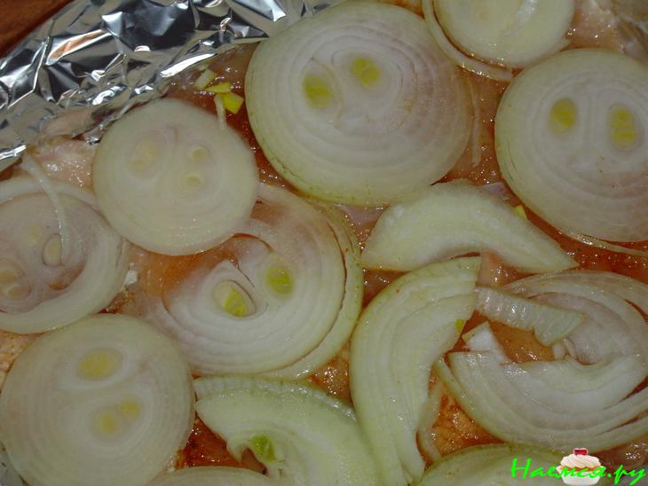 Куриная слойка