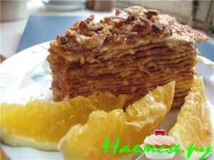 Лимонные вафли