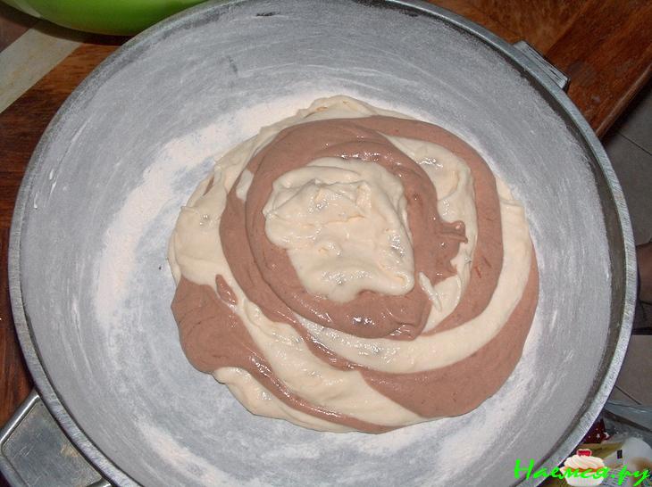 Кекс Мраморный на сметанке