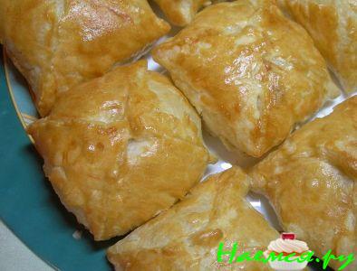 Конвертики с курицей