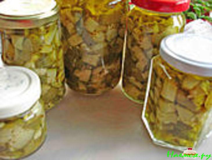 Кабачки прянные на зиму