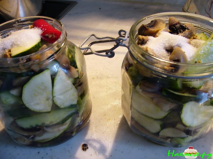 Овощная салатная смесь, малосольная