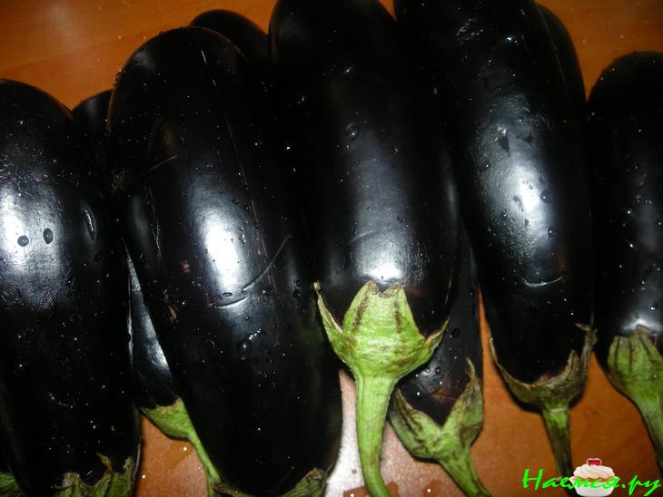 Баклажаны маринованные с шампиньонами