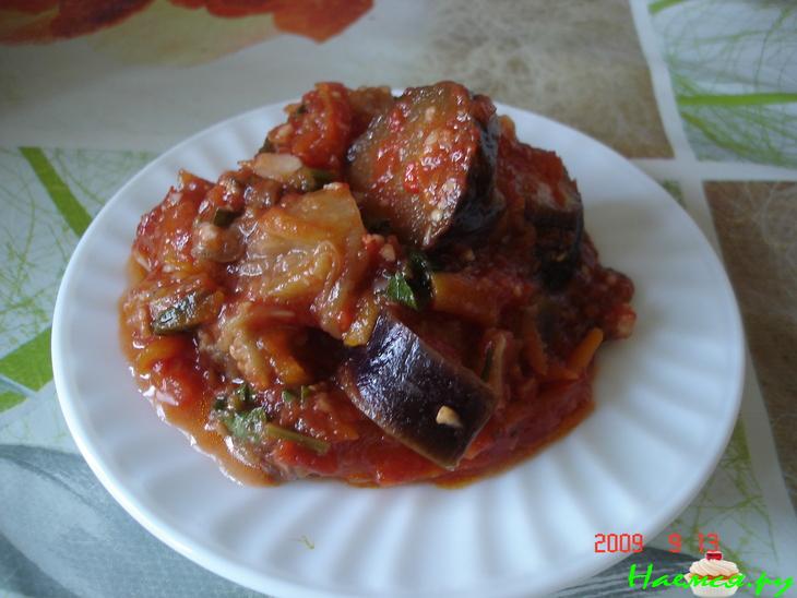 Баклажаны в аджике  