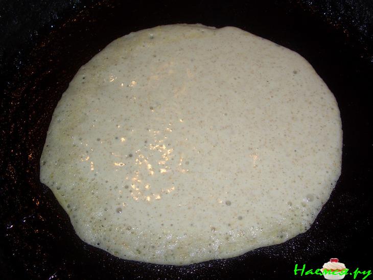 Ржано-пшеничные блинчики