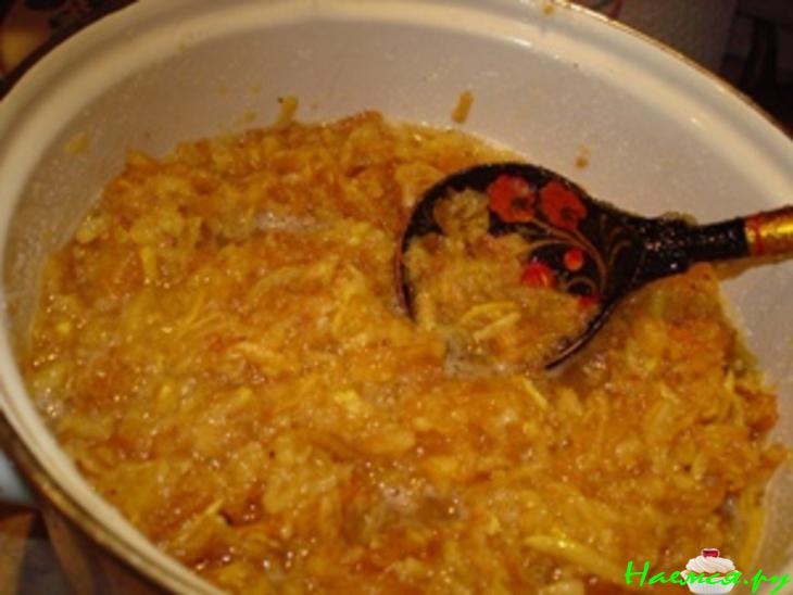 "Сырое варенье из айвы"