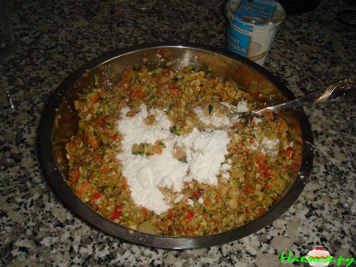 Овощные оладушки "вкусняшки"