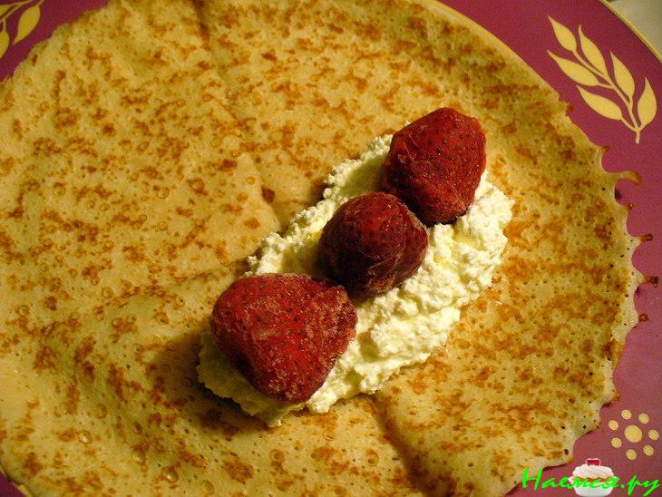 Блинчики "Творог и Ягоды"