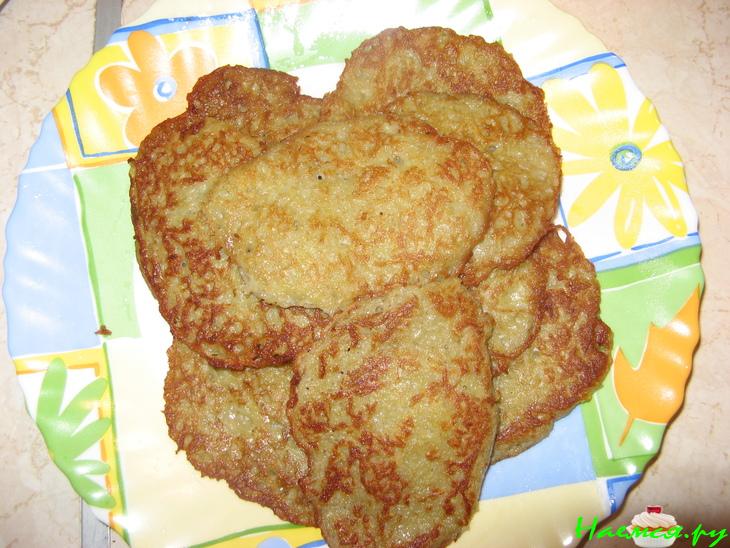 Драники со сметаной