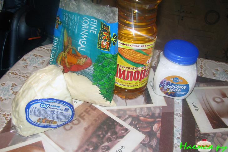 Кукурузные лепешки "Солнышко"