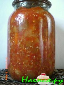 Баклажаны в домашней аджике