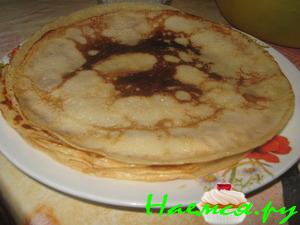 Блинчики без яиц