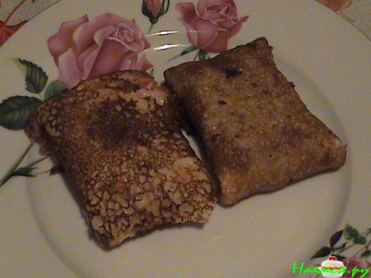 Блины с вкусной начинкой