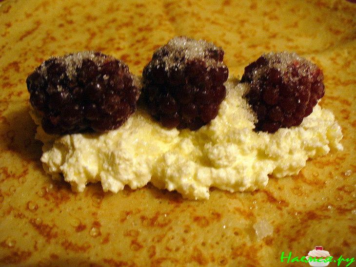 Блинчики "Творог и Ягоды"
