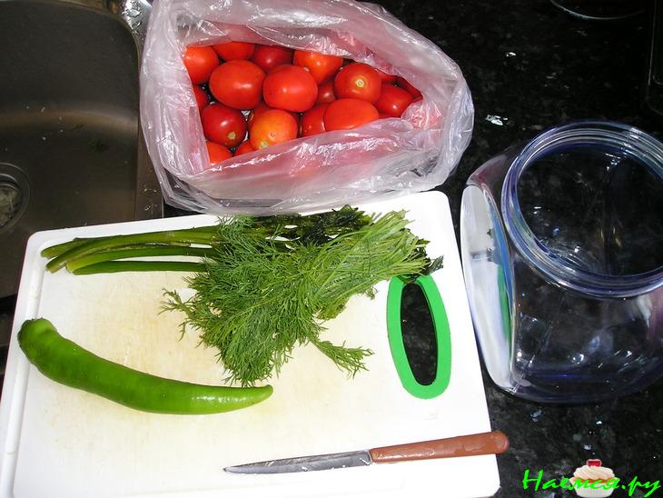 Помидоры маринованные в микро