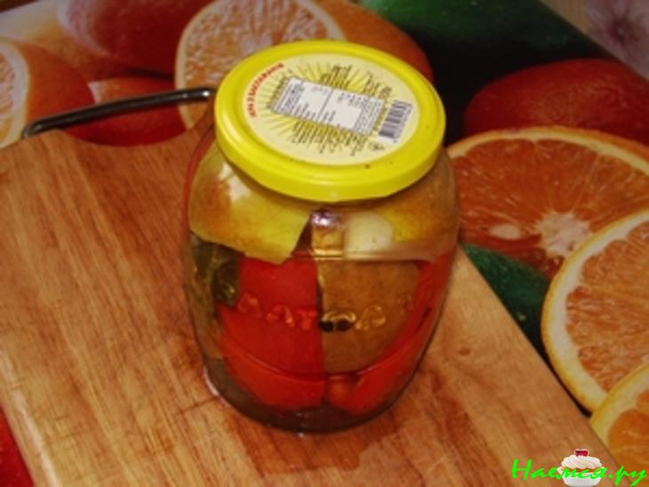 Зимняя радость или Айва, маринованная с перцем