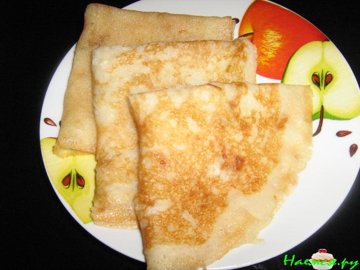 Постные блины на картофельном отваре