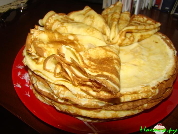 Сливочные блинчики на светлом пиве