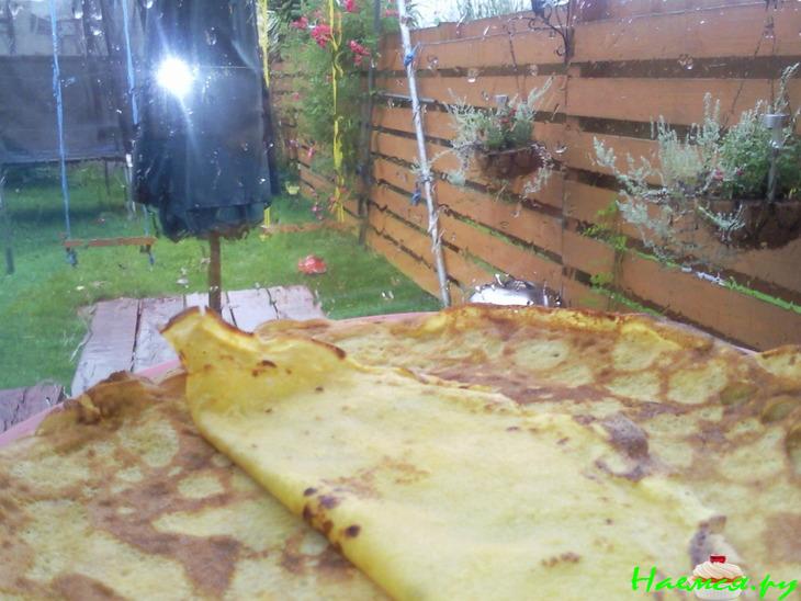 "Рыжие" блины (с тыквой)  