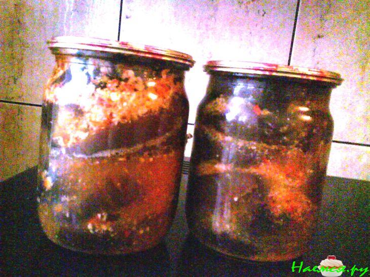 Баклажаны острые для нерадивых хозяек Баклажаны острые для нерадивых хозяек