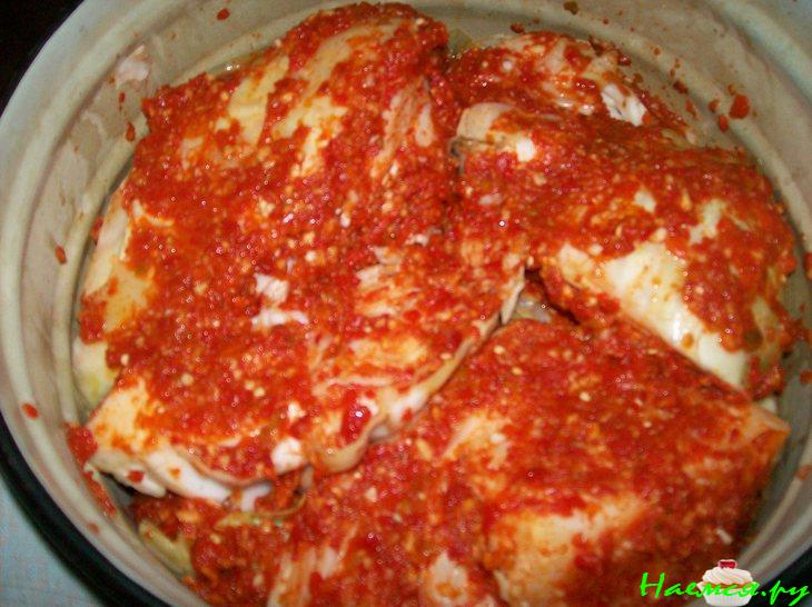 Кимчхи из белокочанной капусты