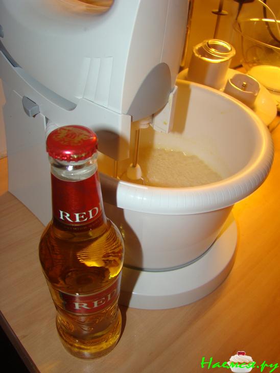 Сливочные блинчики на светлом пиве